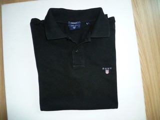 GANT Poloshirt Gr : L Schwarz Regular Fit Original