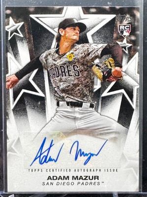 ADAM MAZUR - 2025 Topps Baseball Stars Auto #BSA-AMA
