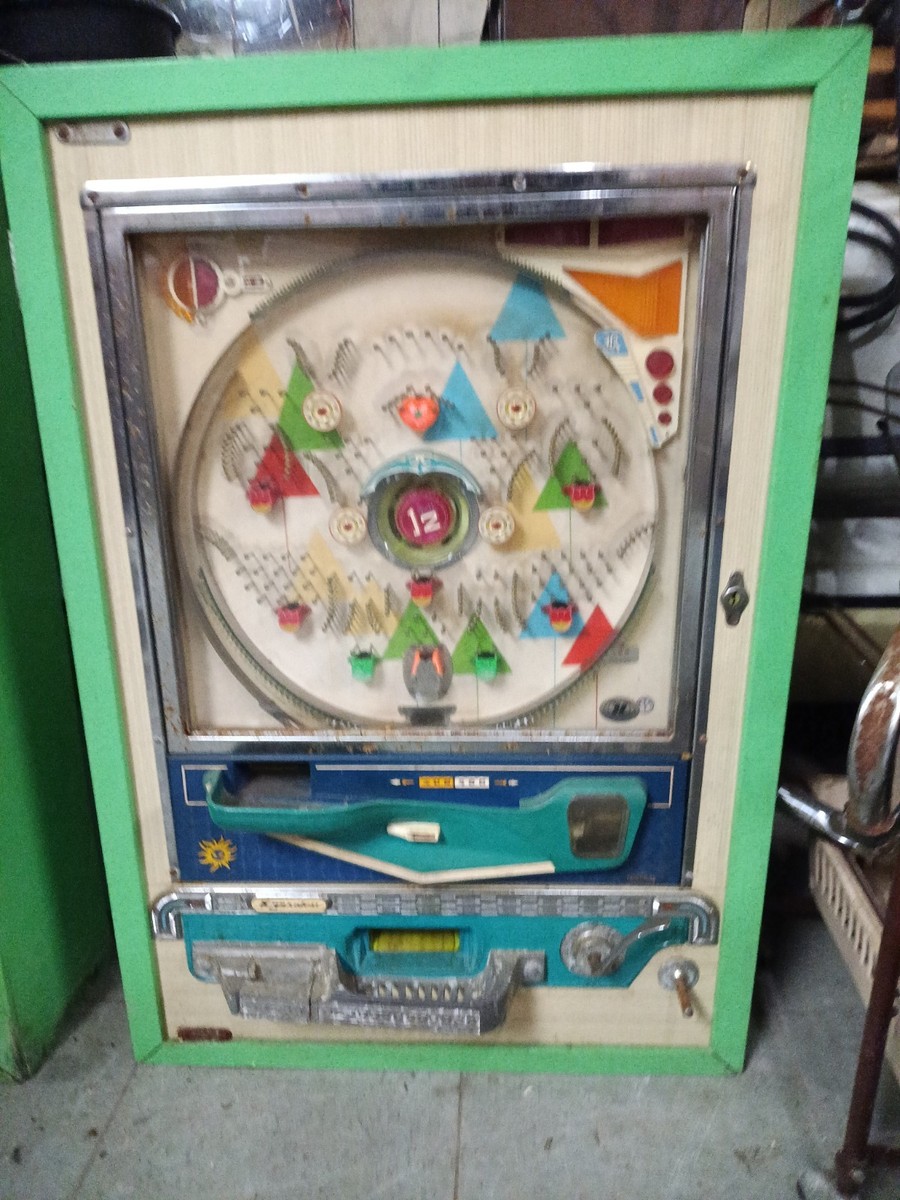 Vintage 60s Nishijin Pachinko Pinball Machine Japan | eBay