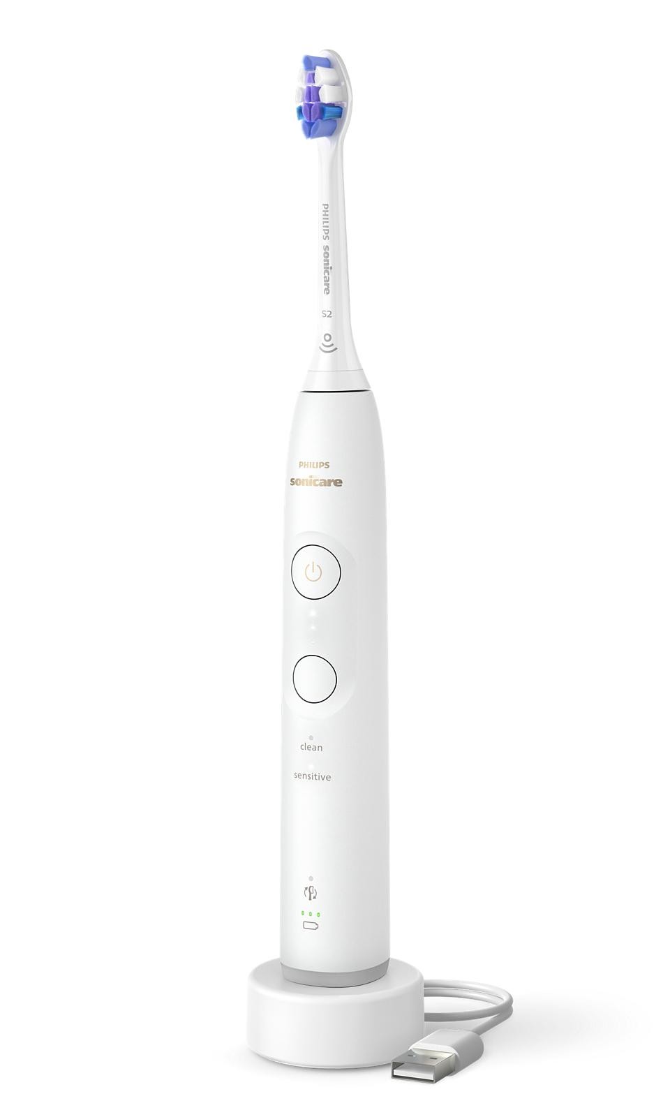 Philips Series 6100 HX7400/01 Rechargeable Sonic Electric Toothbrush