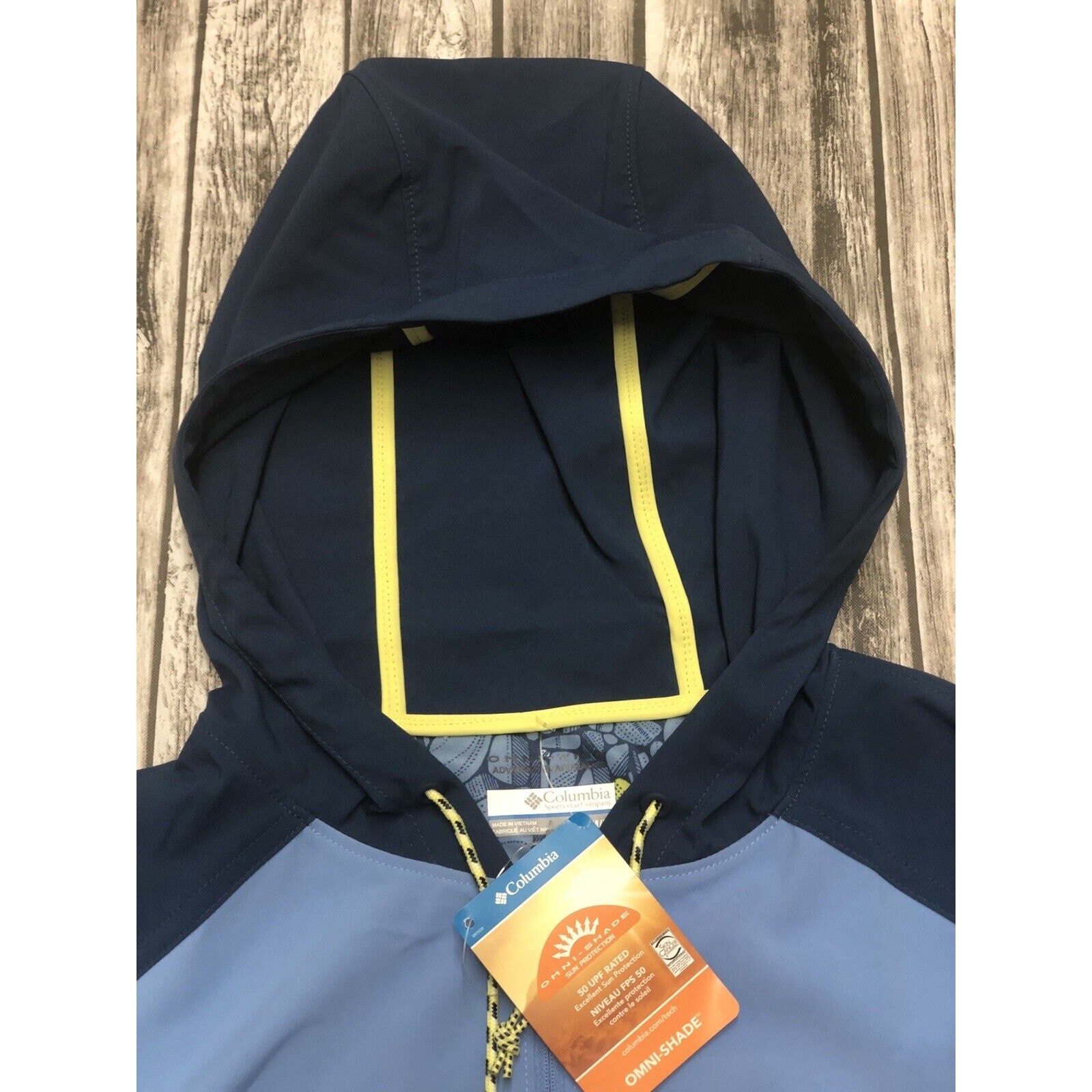 Womens Columbia Lightweight Full Zip Hoodie Jacket X-Large XL Vestavia Hills thumbnail 7