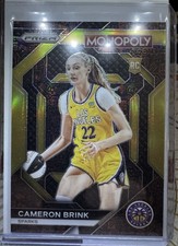 2024 Panini Prizm Monopoly WNBA Prizm Skills Cameron Brink Free Parking Insert
