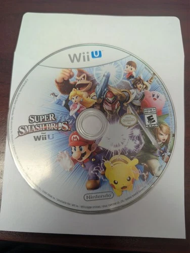 Super Smash Bros. (Wii U, 2014) NO TRACKING - DISC ONLY 4581