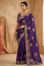 Bollywood Saree Blouse Indian Designer Pakistani Party Wear Wedding Fancy Sari