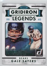 2015 Panini Donruss Gridiron Legends Stat Line Career 55/729 Gale Sayers HOF 1q9