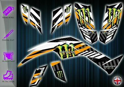 Quadzilla 450 Sport Aufkleber - Grafik Kit - Dinli Decals ATV Decals Triton