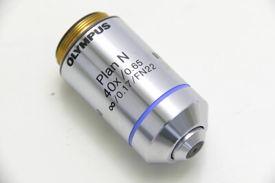 Olympus Mikroskop Objektiv Plan N 40x UIS2 PLN40x unendlich RMS microscope lens
