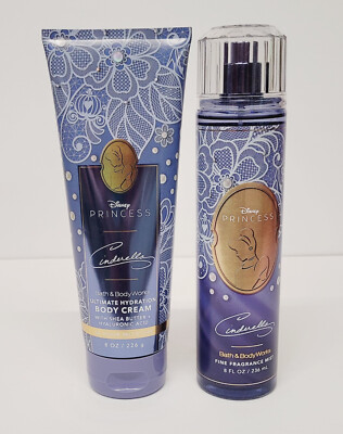 Bath & Body Works Cinderella Disney Princess Body Cream & Body