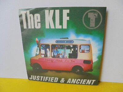 SINGLE 7'' - THE KLF - JUSTIFIED & ANCIENT - THE WHITE ROOM