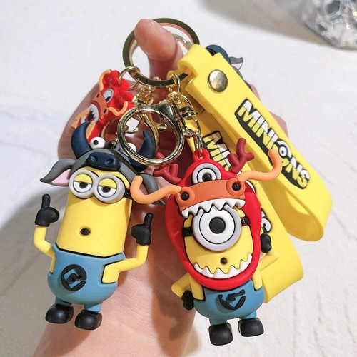 Anime Minions Keychain 12 Chinese Zodiac Series – Cute Cartoon Key Ring Gift - Picture 4 of 18
