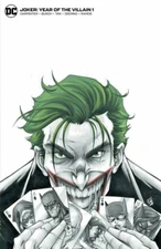 The Joker: Year of the Villain #1 Ryan Kincaid B&W Variant Cover DC Comics
