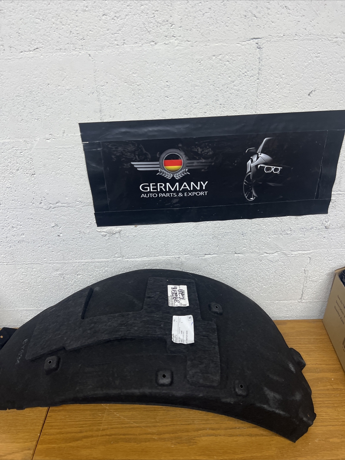 2003 Bentley Continental Rear LH Side Wheel Housing Liner  3SD810171A OEM #2043