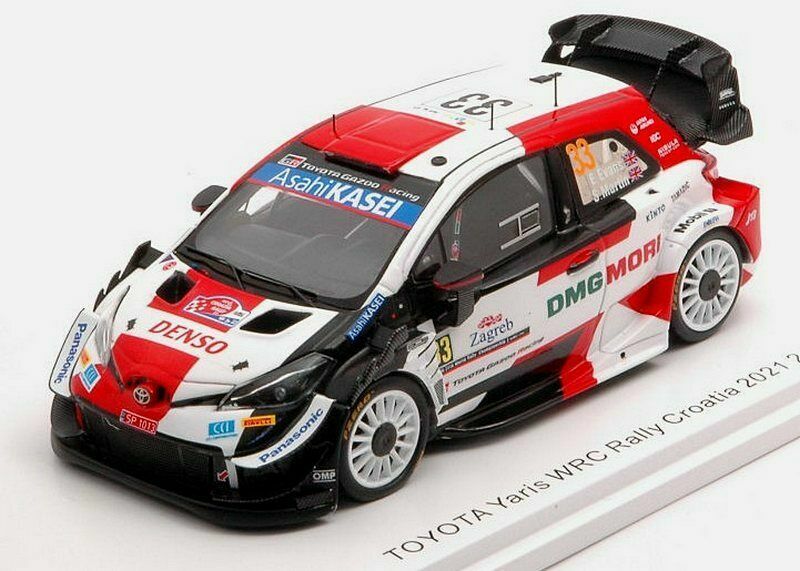 Cadeau idéal passionné de rallye Toyota Yaris WRC miniature Spark S6589 1/43