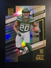 Breece Hall 2022 Donruss Elite #108 Rookie Card RC /999 New York Jets