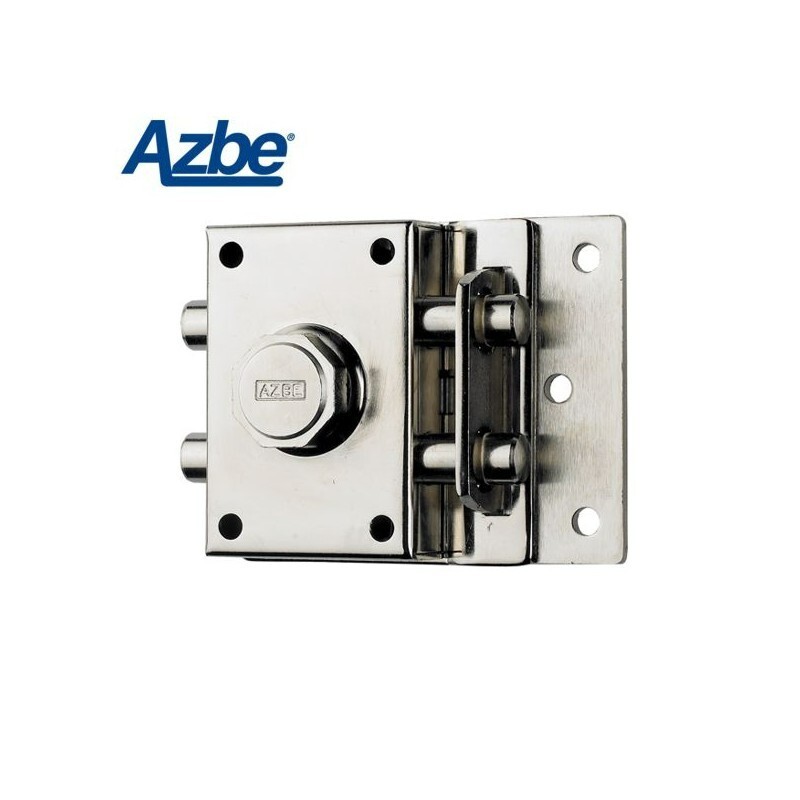 CERRADURA DE SOBREPONER 16 ON DERECHA NÍQUELADA YALE - AZBE