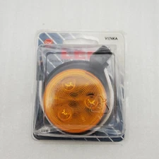 Amber Led 2" Clearance/Side  Marker/Side Light Kit (plug,light,mounting grommet)