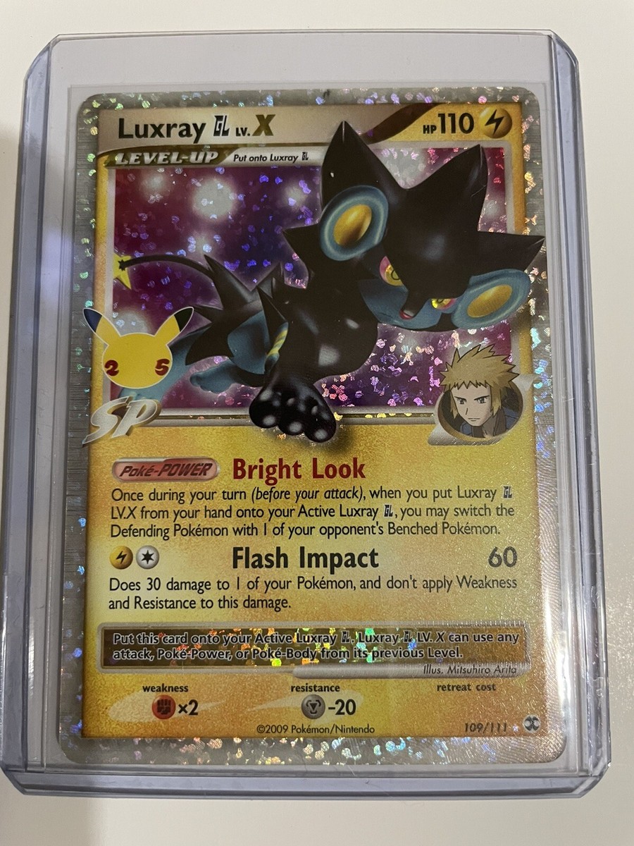 Luxray GL Lv.X 109/111 - Celebrations 25th - Holo Pokemon Card