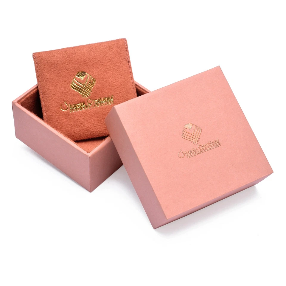 Anillo Promesa Propuesta Diamante Genuino Oro Sólido 18K Fino Regalo Joyería para Niñas Foto 4 de 4