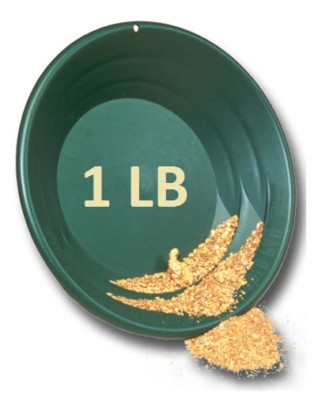 Gold Paydirt 1 LB From Colorado - Unsearched Gold Paydirt Bags - Guaranteed Gold