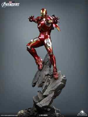 QUEEN STUDIOS 1/4 アイアンマン マーク7 トイサピエンス限定 QUEEN STUDIOS AVENGERS IRON MAN MARK 7 STATUE 1/4 SCALE AUTHENTIC+