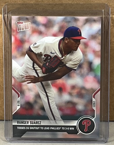 2021 Topps Now 863 Ranger Suárez