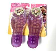Disney Rapunzel Vestido Elegante Disfraz Zapatos para Niños Talla 10.5 EE. UU. NUEVO CON ETIQUETAS Púrpura