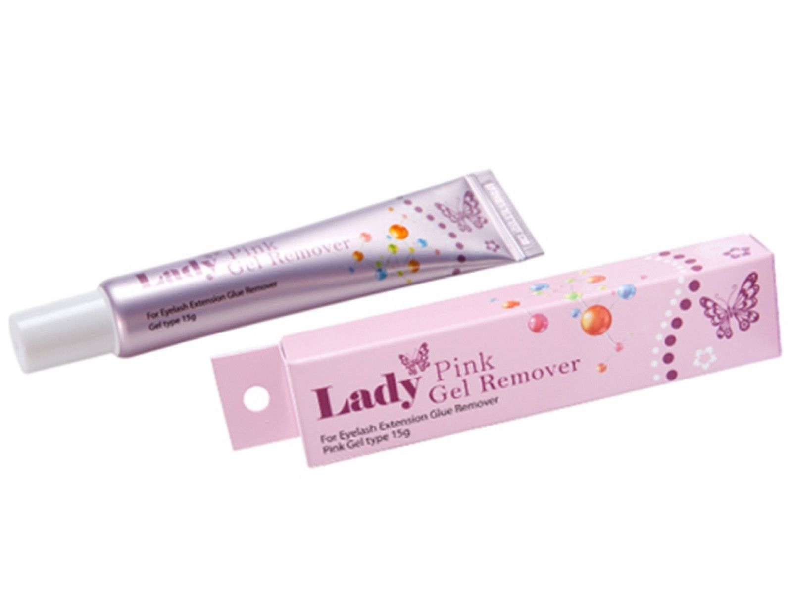 MACY Pink Gel Remover Für Wimpernverlängerung – 15 G, Hautschonend, Gelartig, Für Profis & Fortgeschrittene
