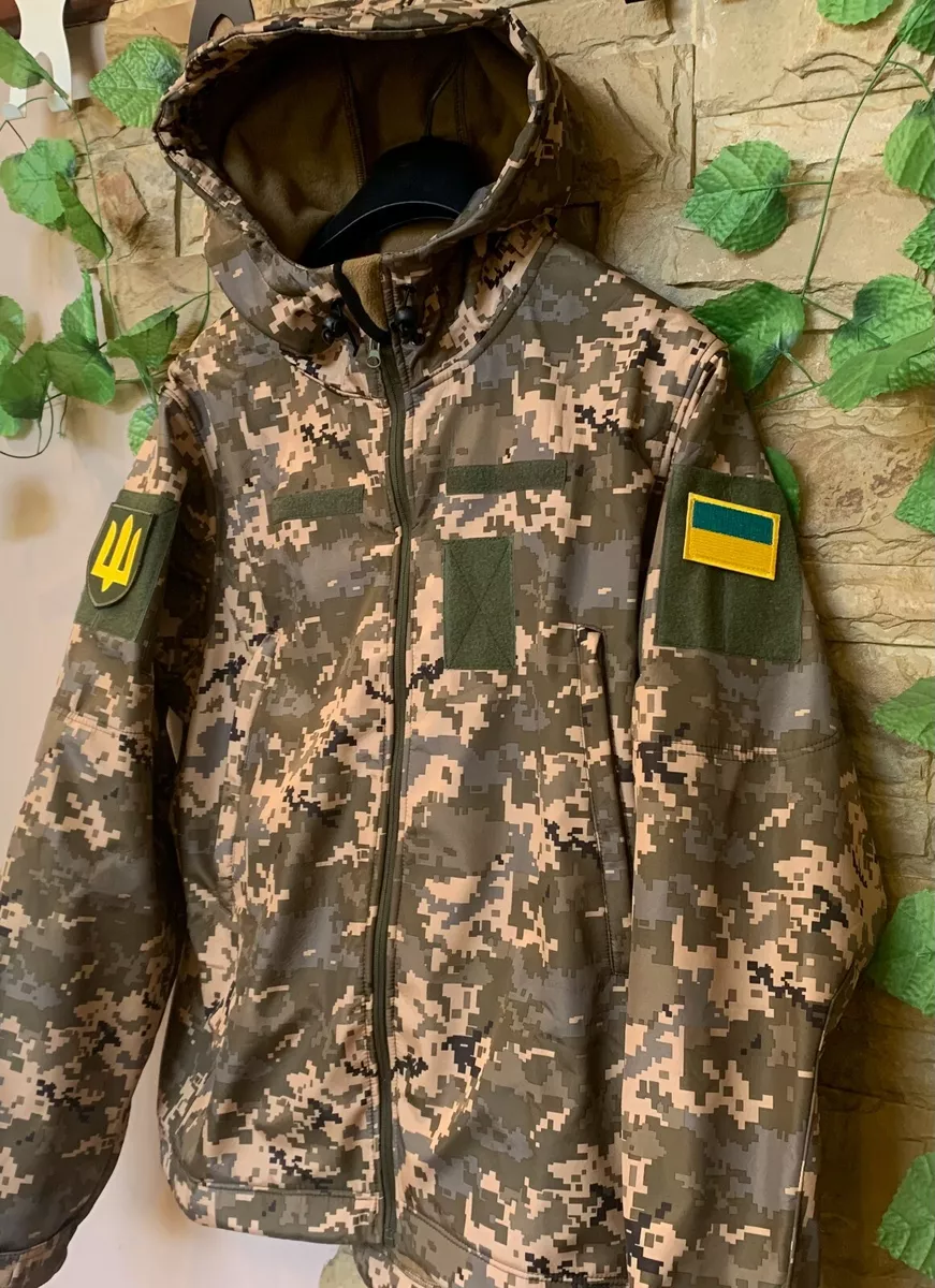 Ukrainian Tactical Jacket SoftShell Camouflage Ukrainian Armed