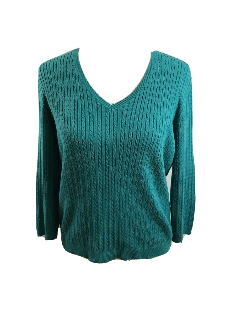 Turquoise v neck clearance sweater