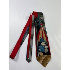 Disney Mickey Mouse Detective Novelty Necktie USA Made Character Tie