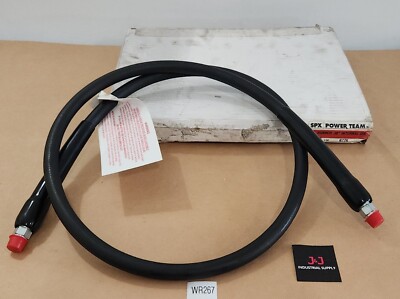 *BRAND NEW* SPX Power Team 9776 Hydraulic Hose .38'' Internal Dia 6' + Warranty!