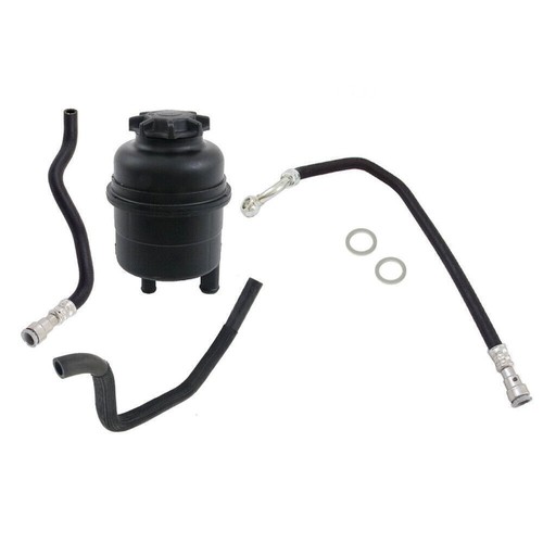 For BMW E46 325i/330i 2001-2005 Power Steering Pump+Hoses+Reservoir with Cap Kit - Bild 6 von 6