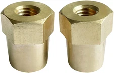 3/8"-16 Thread Female Brass Battery Terminal Post Adapter Battery Terminal Charg