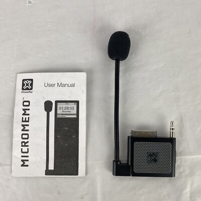 XtremeMac MicroMemo High Fidelity Digital Audio Recorder for iPod nano