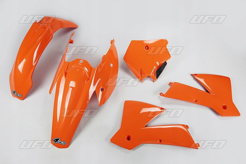 Kit plastique KTM SX EXC 03-04 haute résistance aux chocs orange