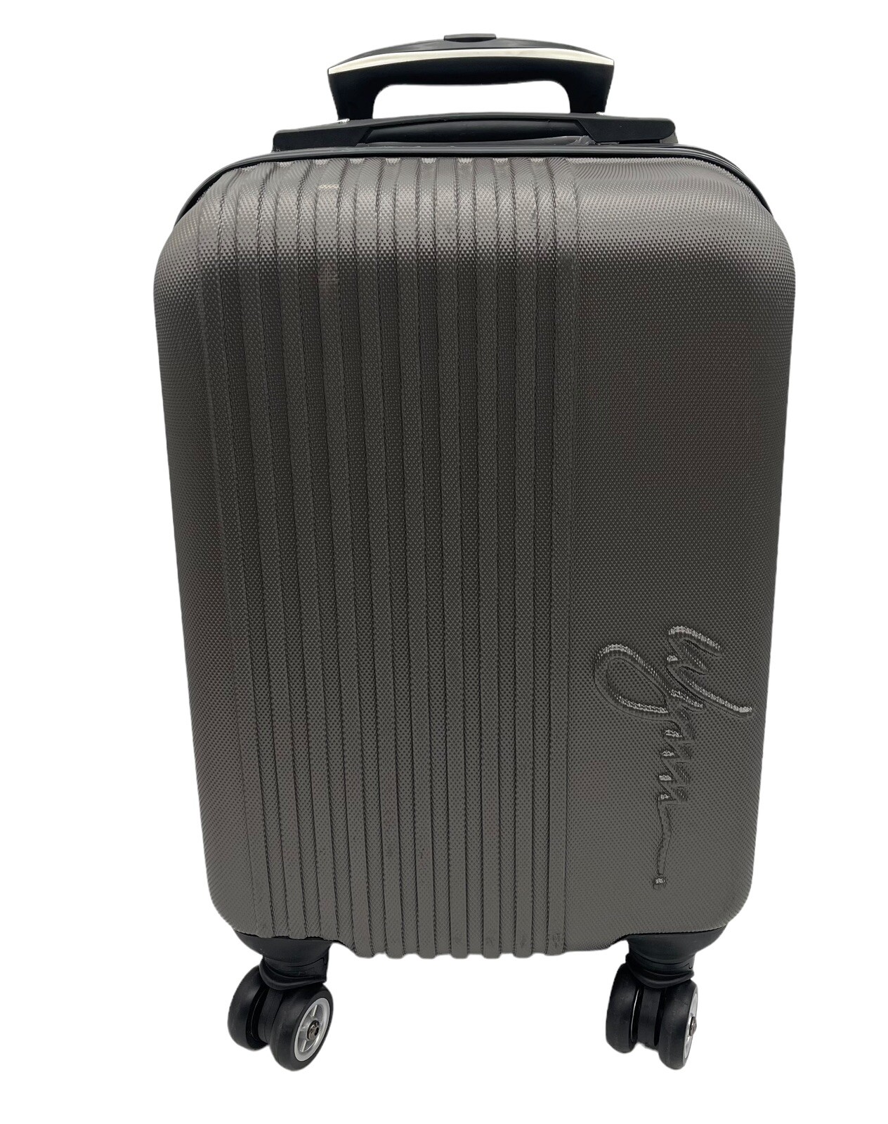 Wynn Las Vegas Casino 20 Inch Gray Carry-On Luggage with Lock  -image