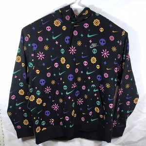 Nike Hombre Día de los muertos Club Jersey Sudadera Con Capucha Cu3516-010  Talla XL Mardi Gras | eBay