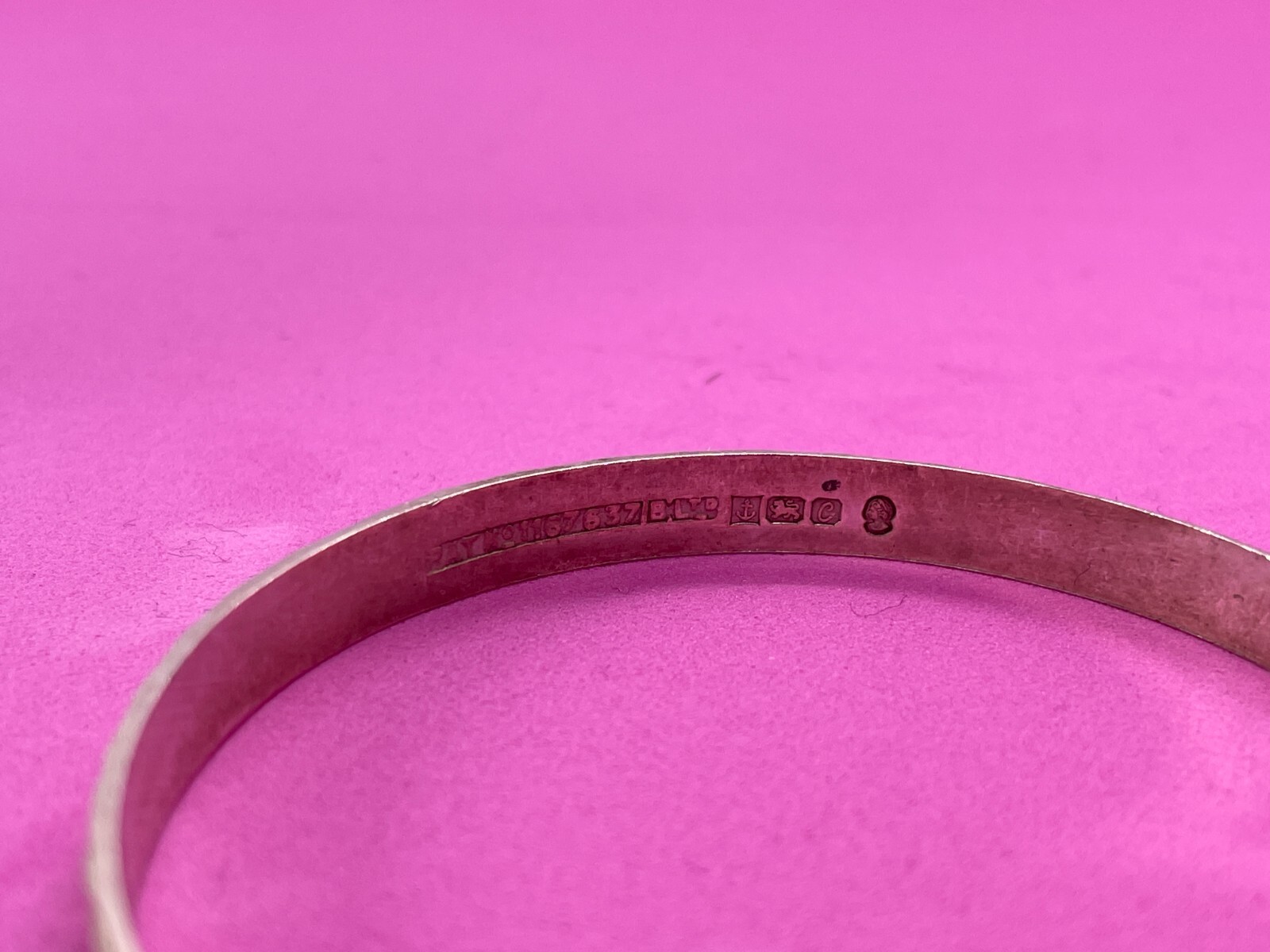 SOLID STERLING SILVER USED CONDITION BRACELET 12G… - image 3