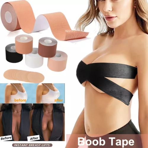 Bruststraffung Tape Boob Tape Body Tape unsichtbar klebend Dessous Tape Push Up BH - Bild 1 von 31