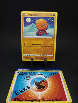 ebay pokemon card coupon Trapinch 040/072 Shining Fates Regular Common Pokemon Card
