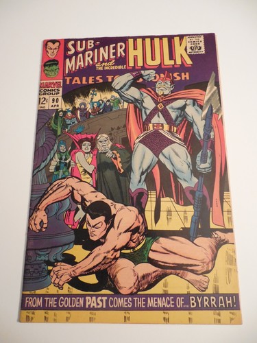 TALES TO ASTONISH #90, 1967, 1ST ABOMINATION, SUBMARINER, HULK MARVEL, 8.0 VF!