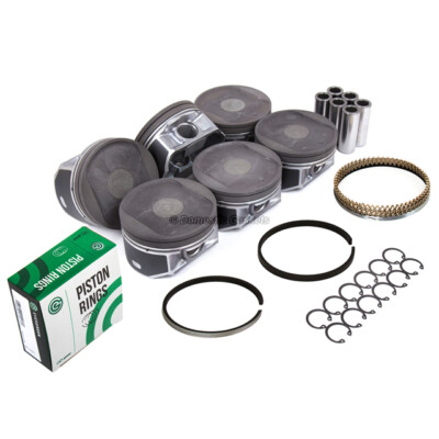 ラウンド用品・アクセサリー Yasuhiro Pistons and Rings fit 05-12 Nissan Xterra Frontier Suzuki 4.0 DOHC