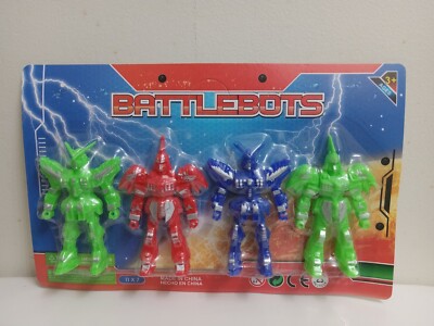 Battlebots action figures 4 In Pack. Fast Shipping!!!