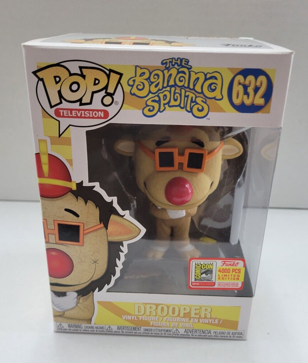 2018 SDCC Funko Pops!  The Banana Splits Drooper #632  LE