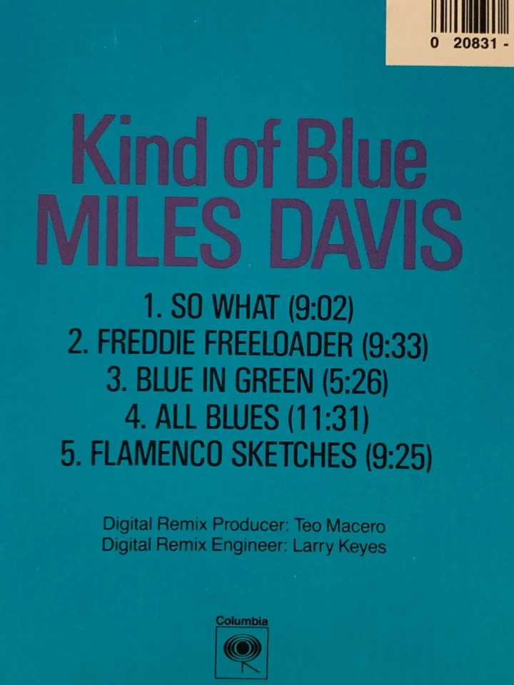Kind of Blue [Columbia Jazz Masterpieces] by Miles Davis: Used - Image 2 of 3