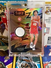 2024-25 Panini Select - Sparks Zaccharie Risacher 2 Color Copper Prizm /49 (RC)