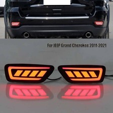 For Jeep Grand Cherokee 2011-2021 Led Rear Fog Light Tail Bumper Light Sets