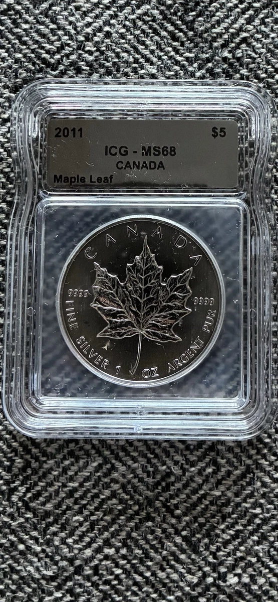 Canadian Maple Leaf MS 69 Silver Bullion Coins for sale | eBay