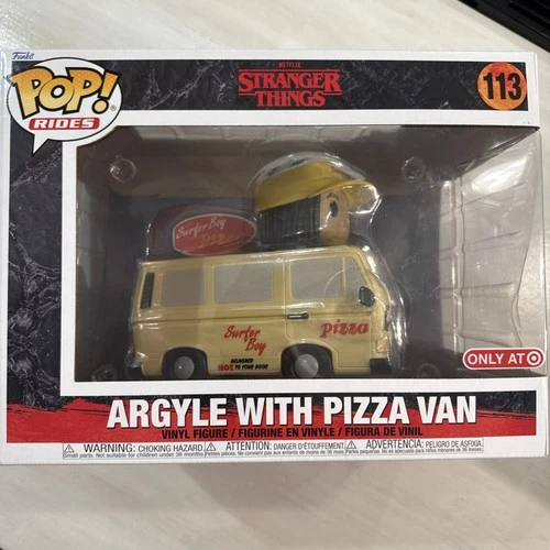 Argyle With Pizza Van - Funko Pop! Rides: Stranger Things - Target Exclusive