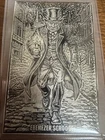 1/2 oz .999  Silver Black Hand Bullion Scrooge Art Bar, Nocturnal Noel